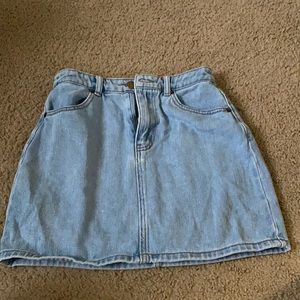 Denim skirt